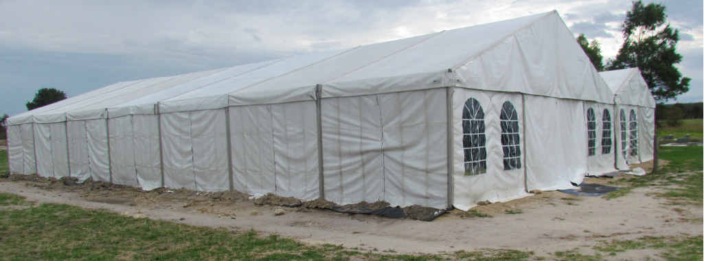 CLOSE QUARTERS: More than 70 seasonal fruit pickers had been sleeping cheek by jowl in the marquee. CLOSE QUARTERS: More than 70 seasonal fruit pickers had been sleeping cheek by jowl in the marquee.